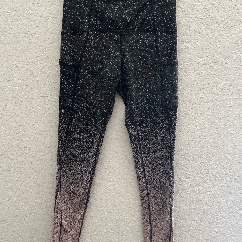C9 by Champion Black and Pink Gradient Leggings